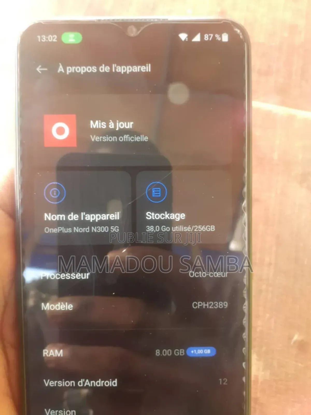 New OnePlus Nord 256 GB Black