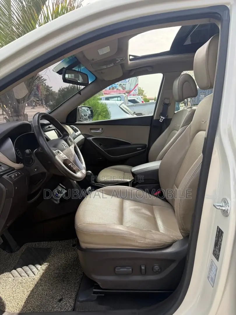 Hyundai Santa Fe Limited AWD 2017 Blanc