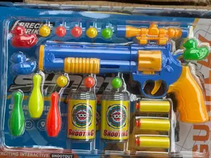 Pistolet À Balles Pour Enfant – Jouet Amusant Sûr