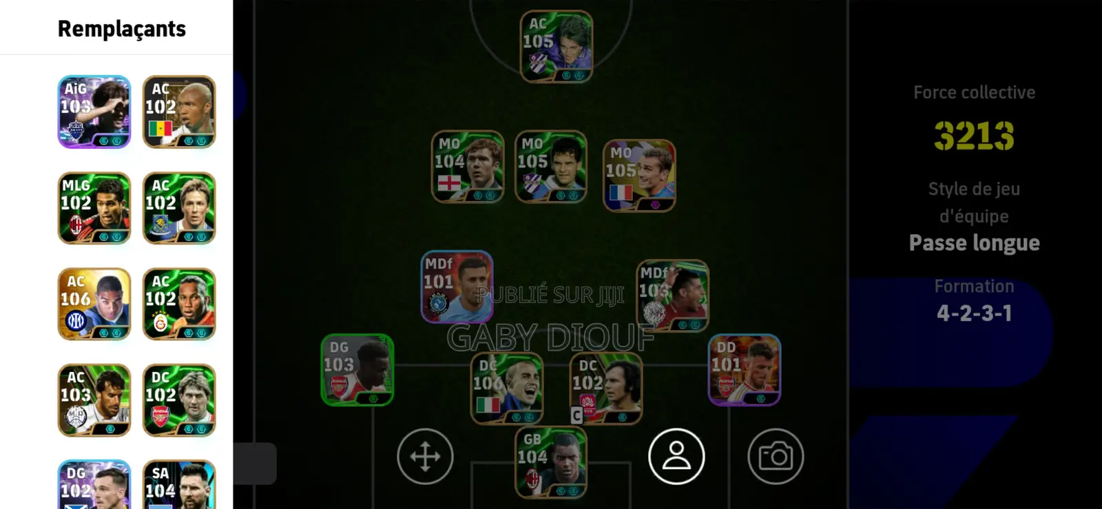 Compte Efootbal À Vendre