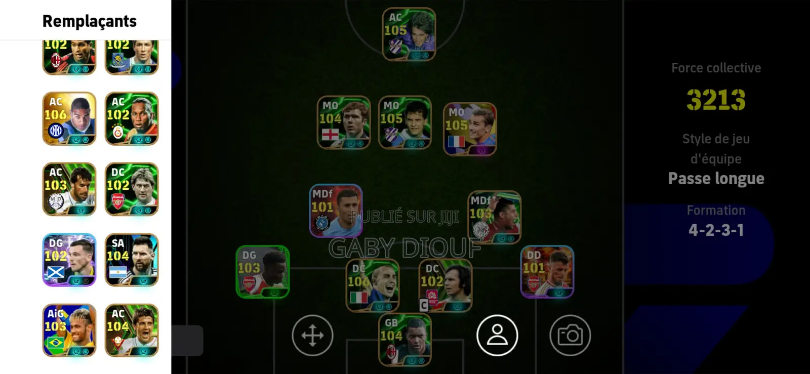 Compte Efootbal À Vendre