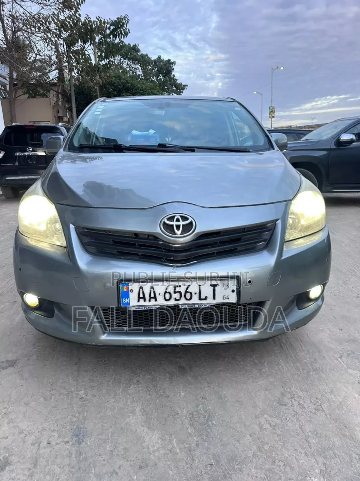 Toyota Verso 2012 Gris