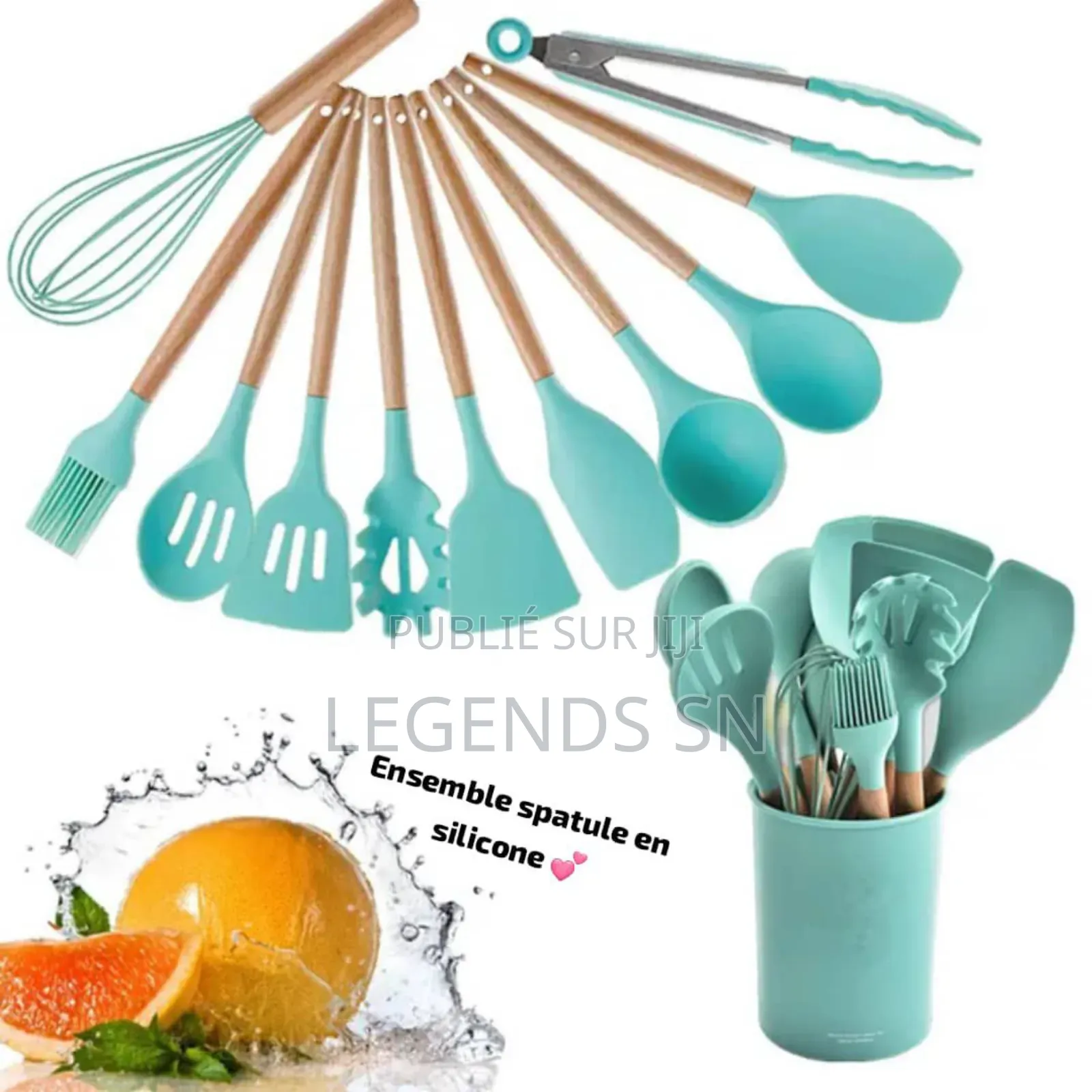 Ensemble Spatule En Silicone