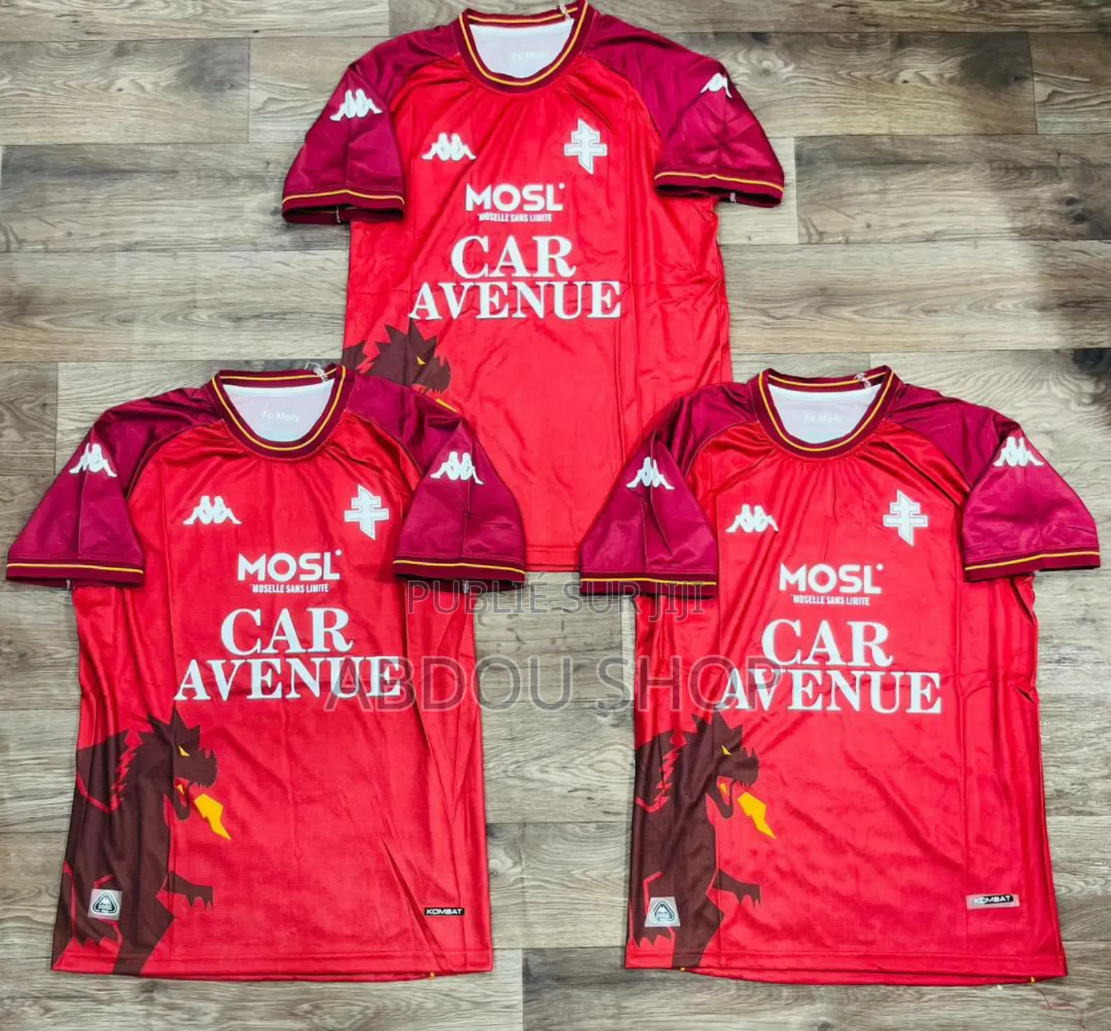 Maillots Toutes Clubs Disponible