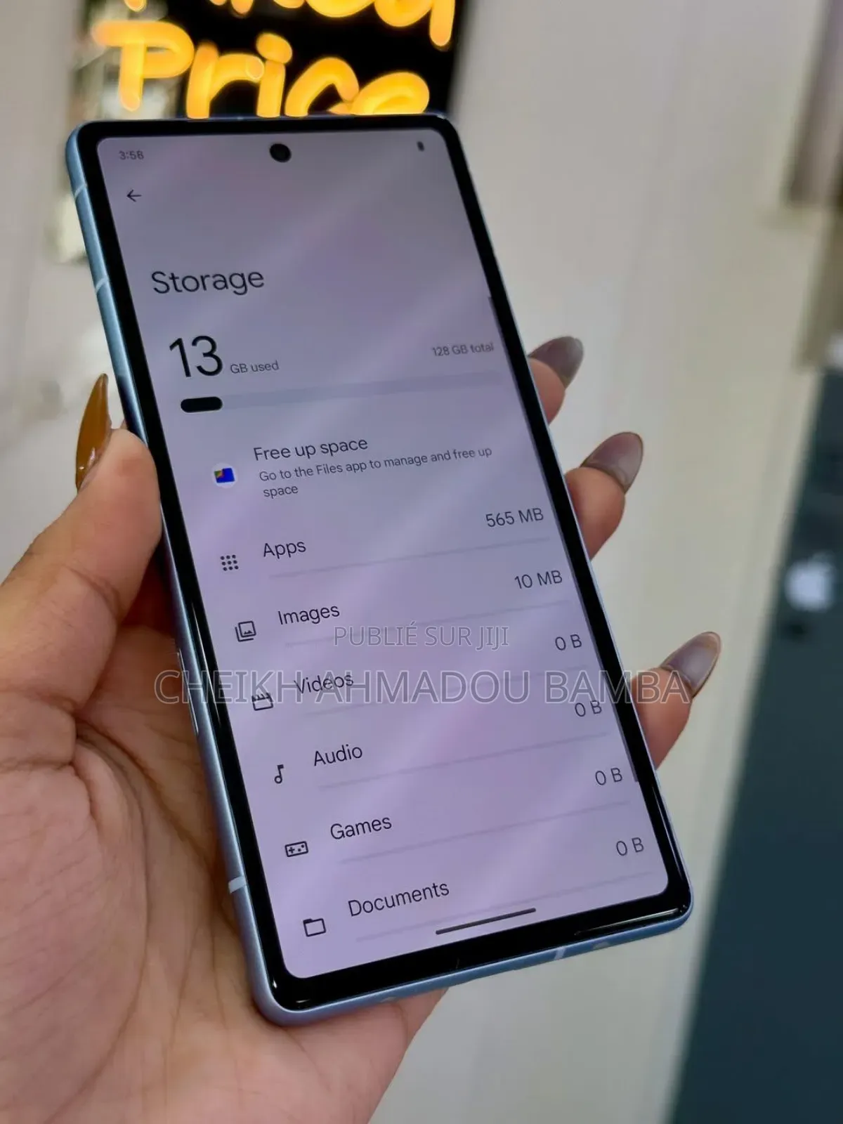 New Google Pixel 7a 128 GB Blue