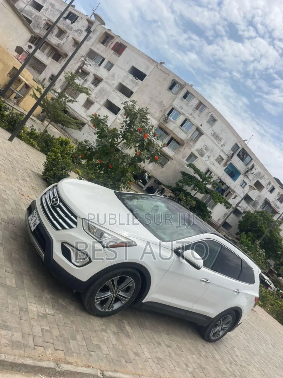 Hyundai Santa Fe 2016 Blanc