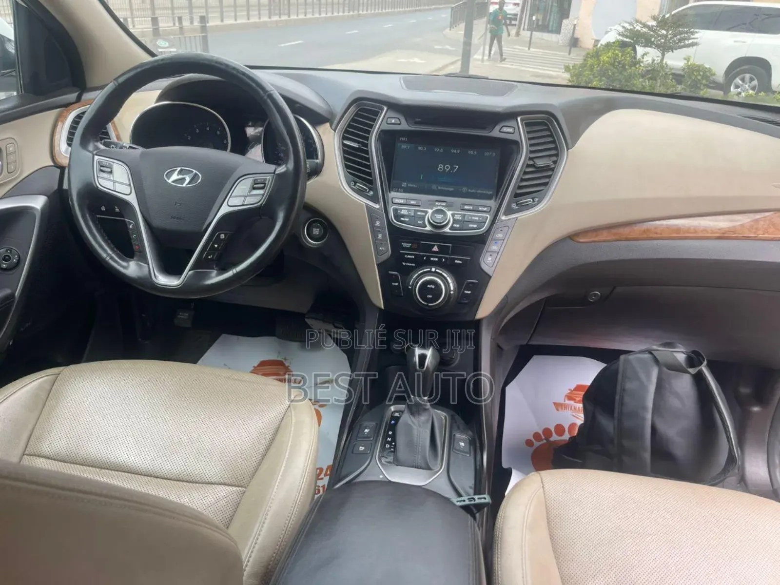 Hyundai Santa Fe 2016 Blanc