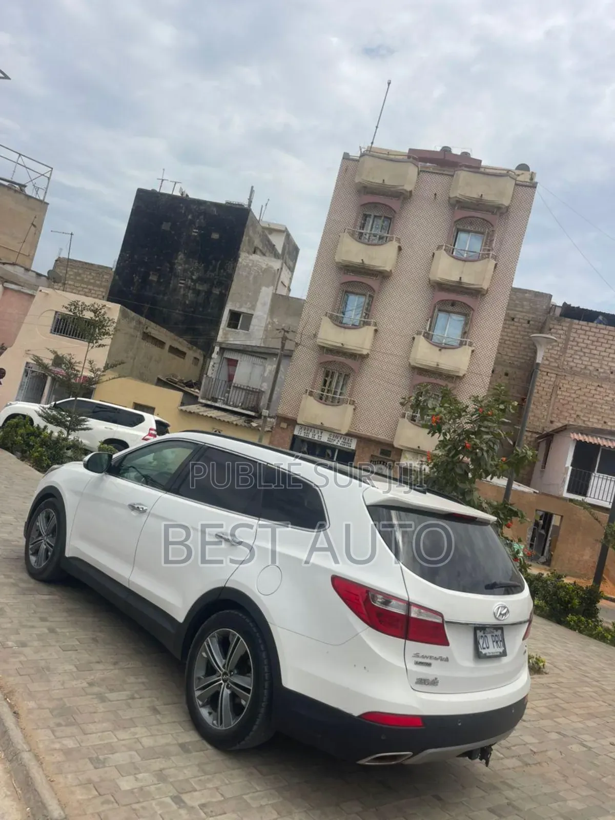 Hyundai Santa Fe 2016 Blanc