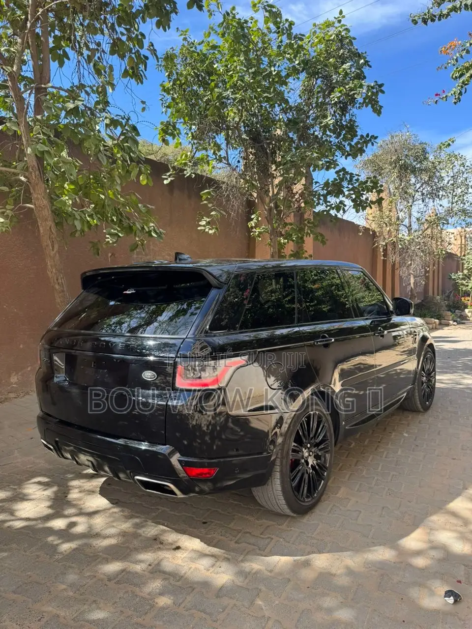 Land Rover Range Rover Sport SVR 4x4 2020 Black