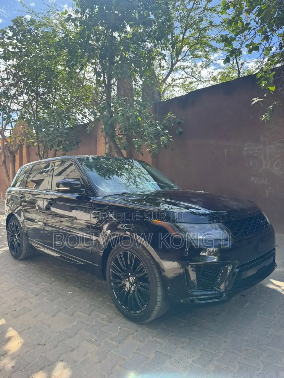 Land Rover Range Rover Sport SVR 4x4 2020 Black