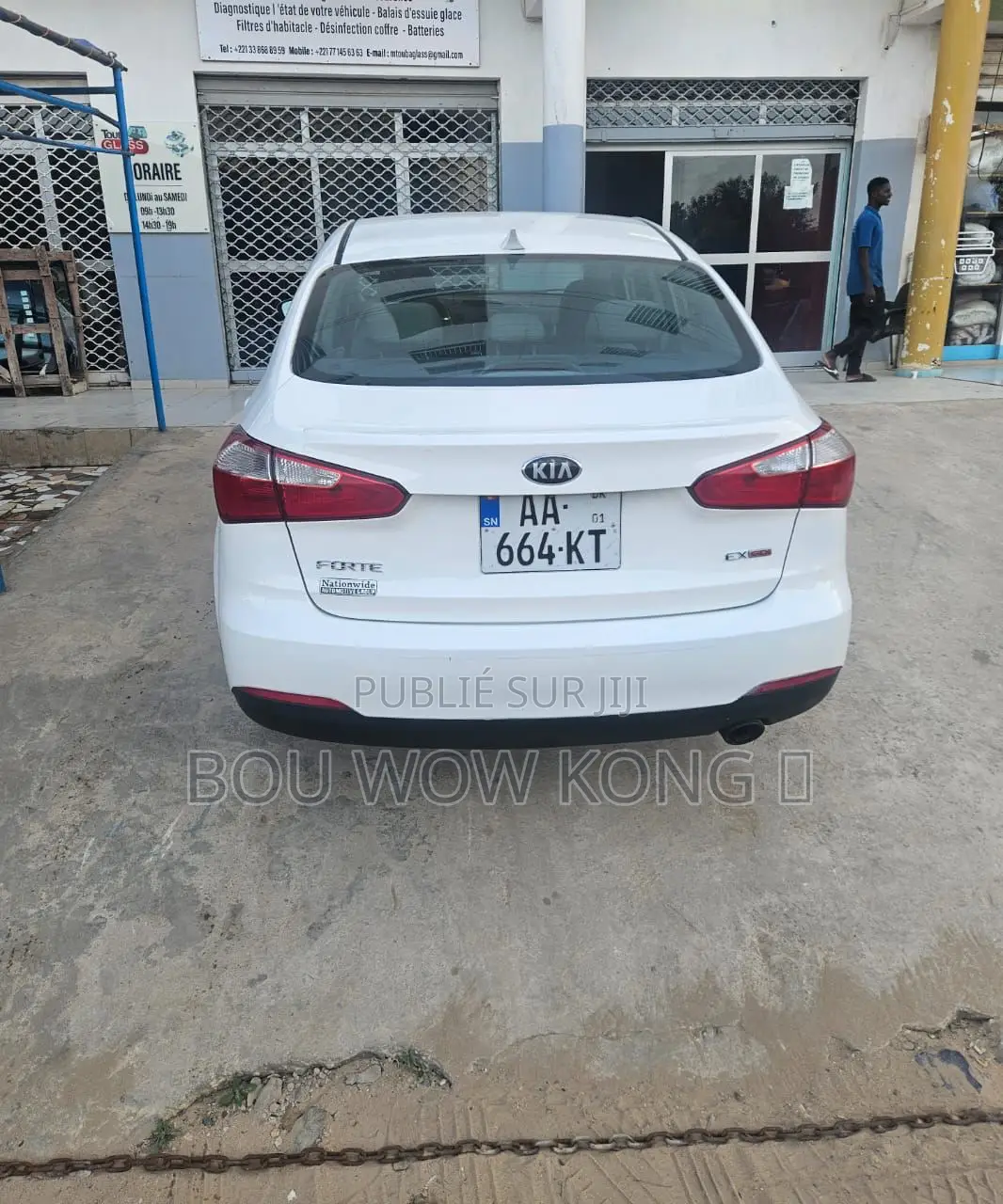 Kia Forte LX Sedan 2014 Blanc