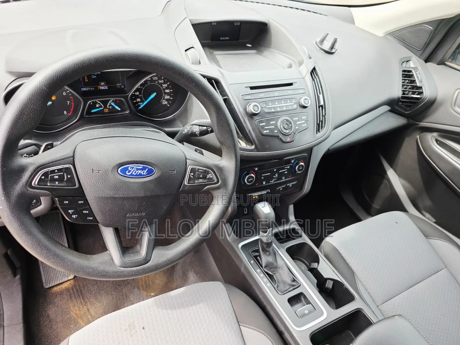 Ford Escape 2017 Black