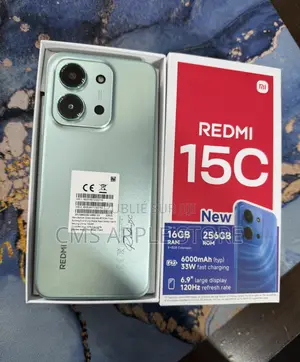 New Xiaomi Redmi 15C 4G 256 GB Rouge