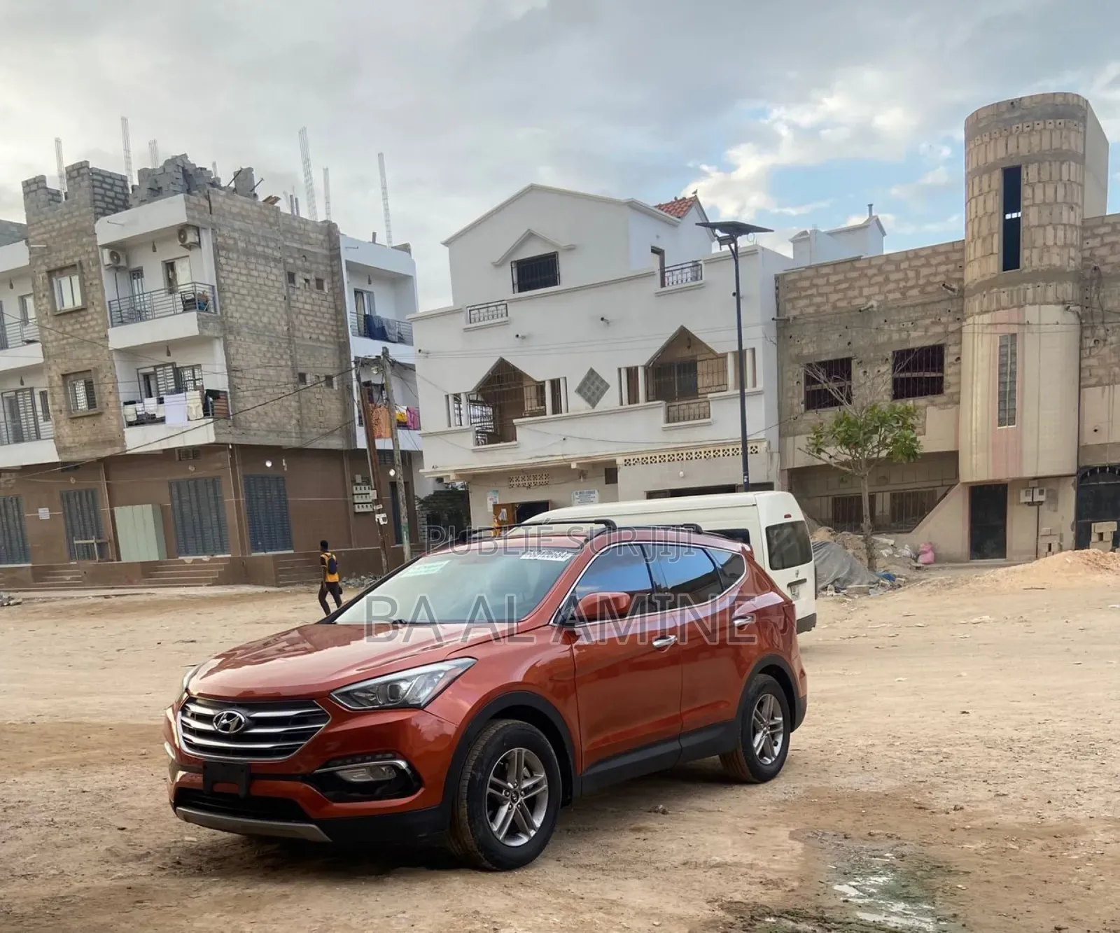Hyundai Santa Fe Limited FWD 2017 Orange