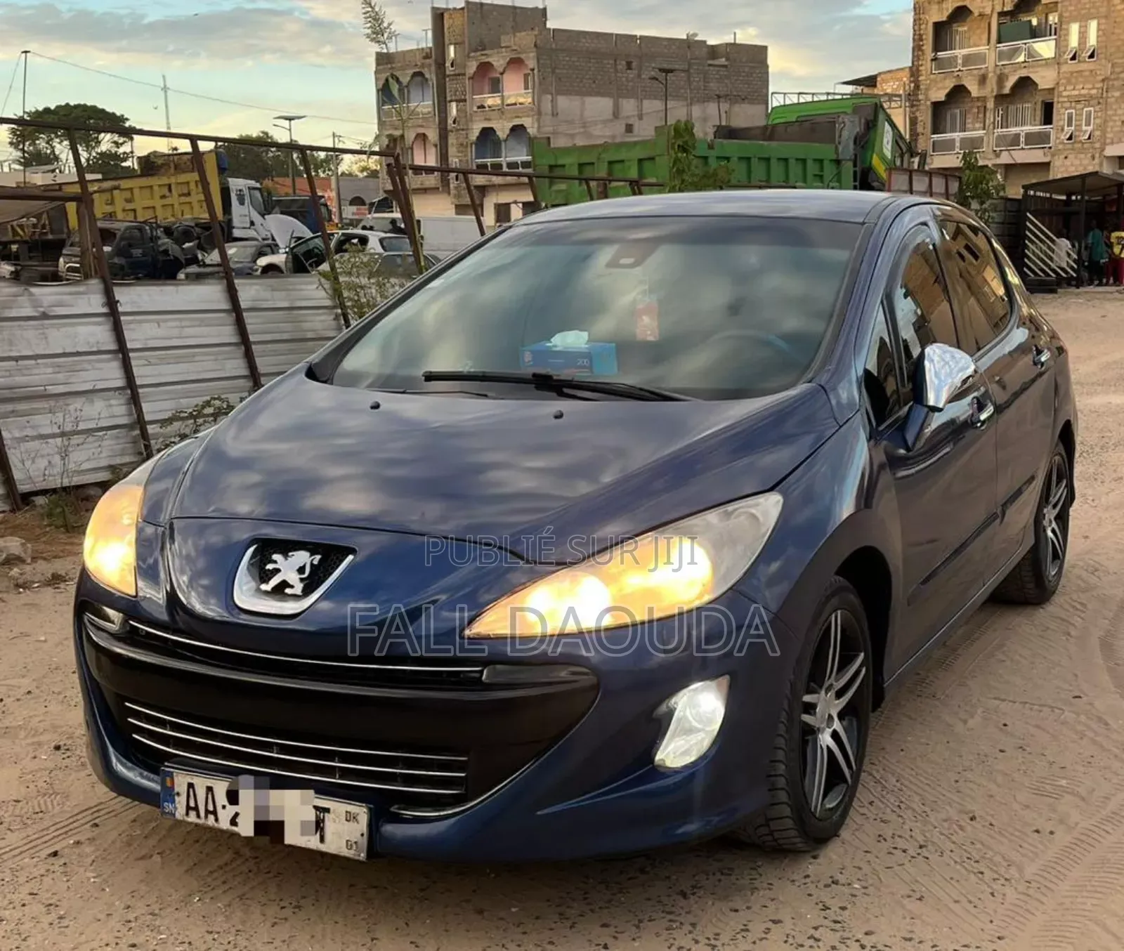 Peugeot 308 2012 Blue