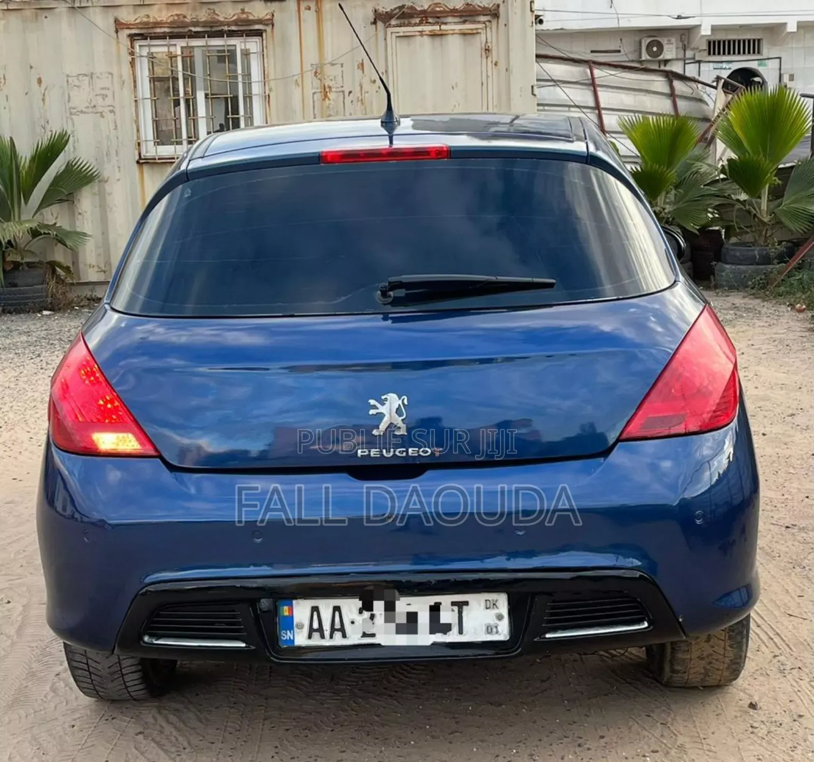 Peugeot 308 2012 Blue