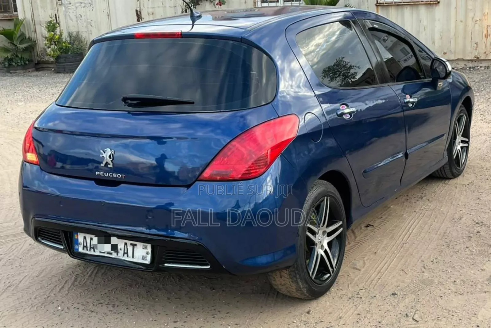 Peugeot 308 2012 Blue