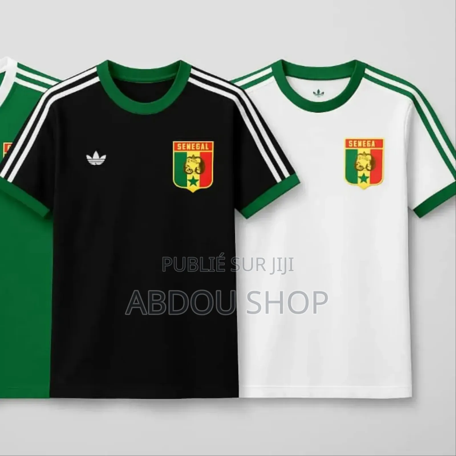 Maillots Sénégal Rétro Disponible
