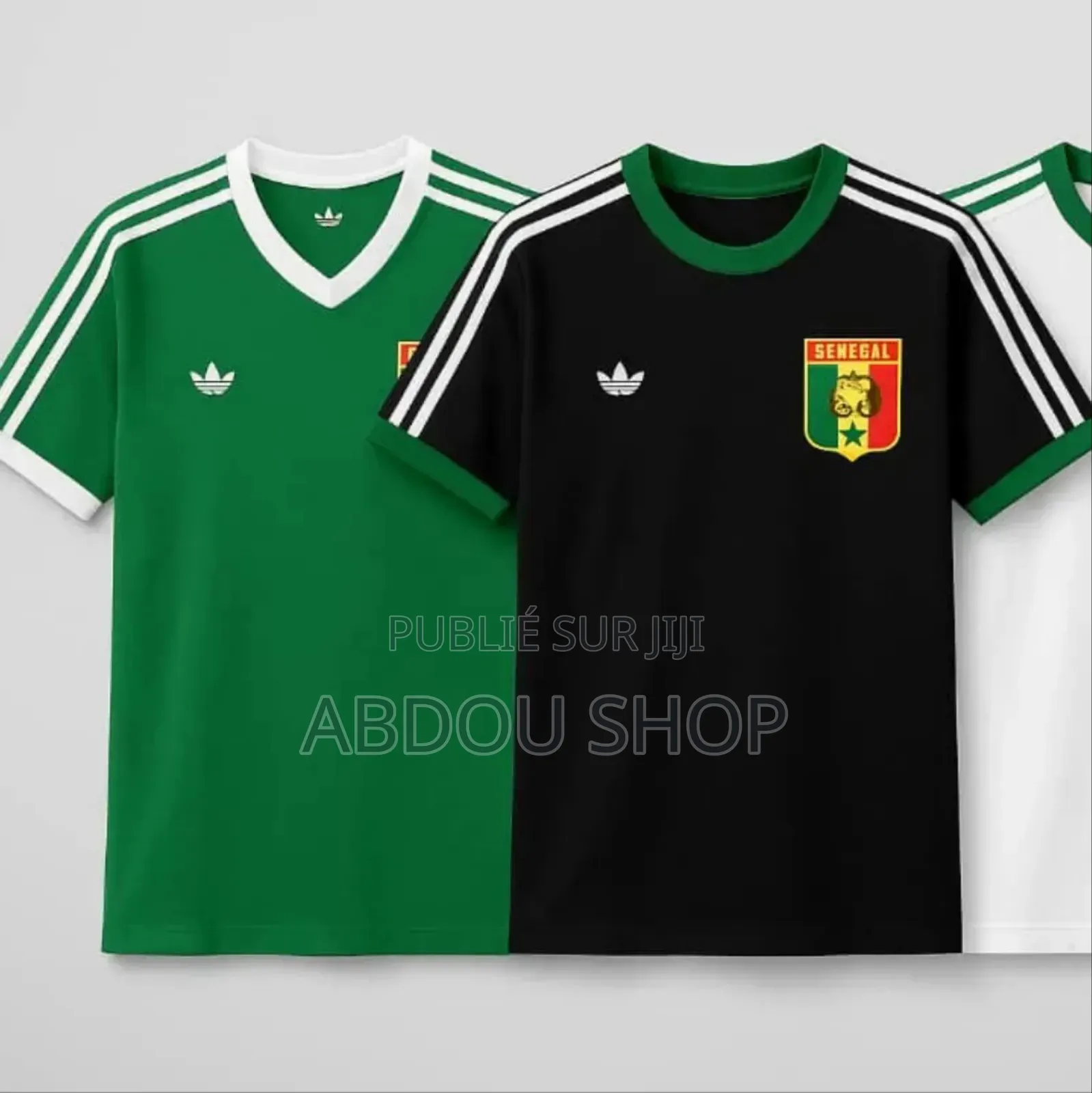 Maillots Sénégal Rétro Disponible