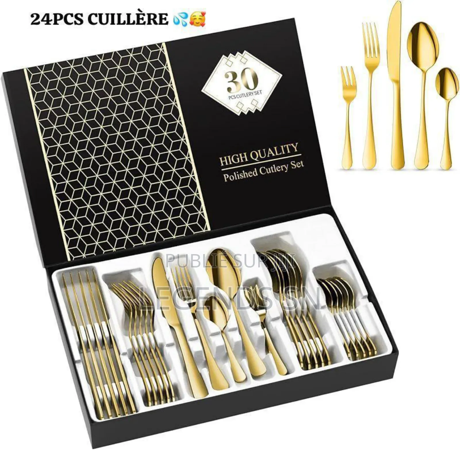 Cuillères 24 Pièces