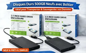 Disques Durs 500 Giga Neufs Scellé Rapide