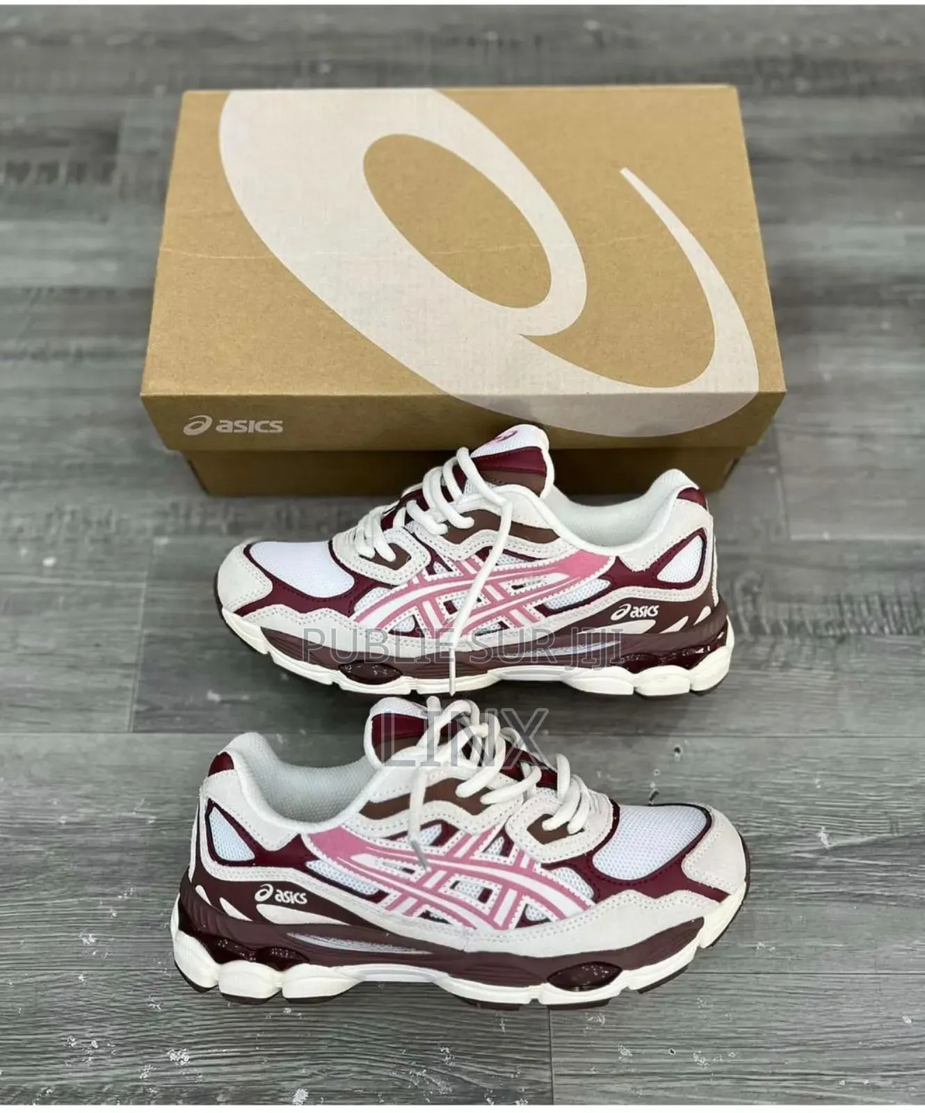 Asics Bordeaux / Rose