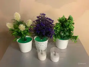 Mini Pot De Fleur Decoratif