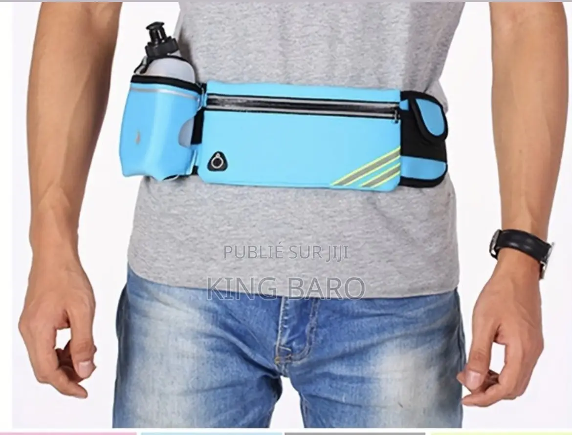 Ceinture De Sport Multifonction Avec Poche Zippée