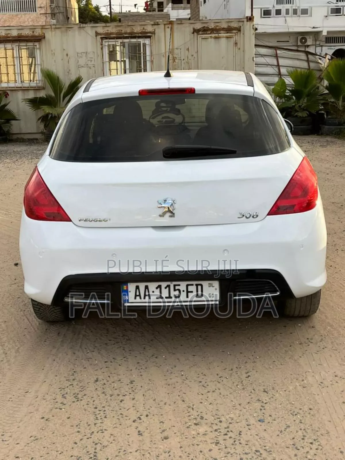 Peugeot 308 2012 Blanc