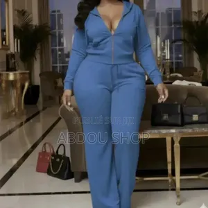 Ensemble Blouson Bas Larges Pour Femme Disponible