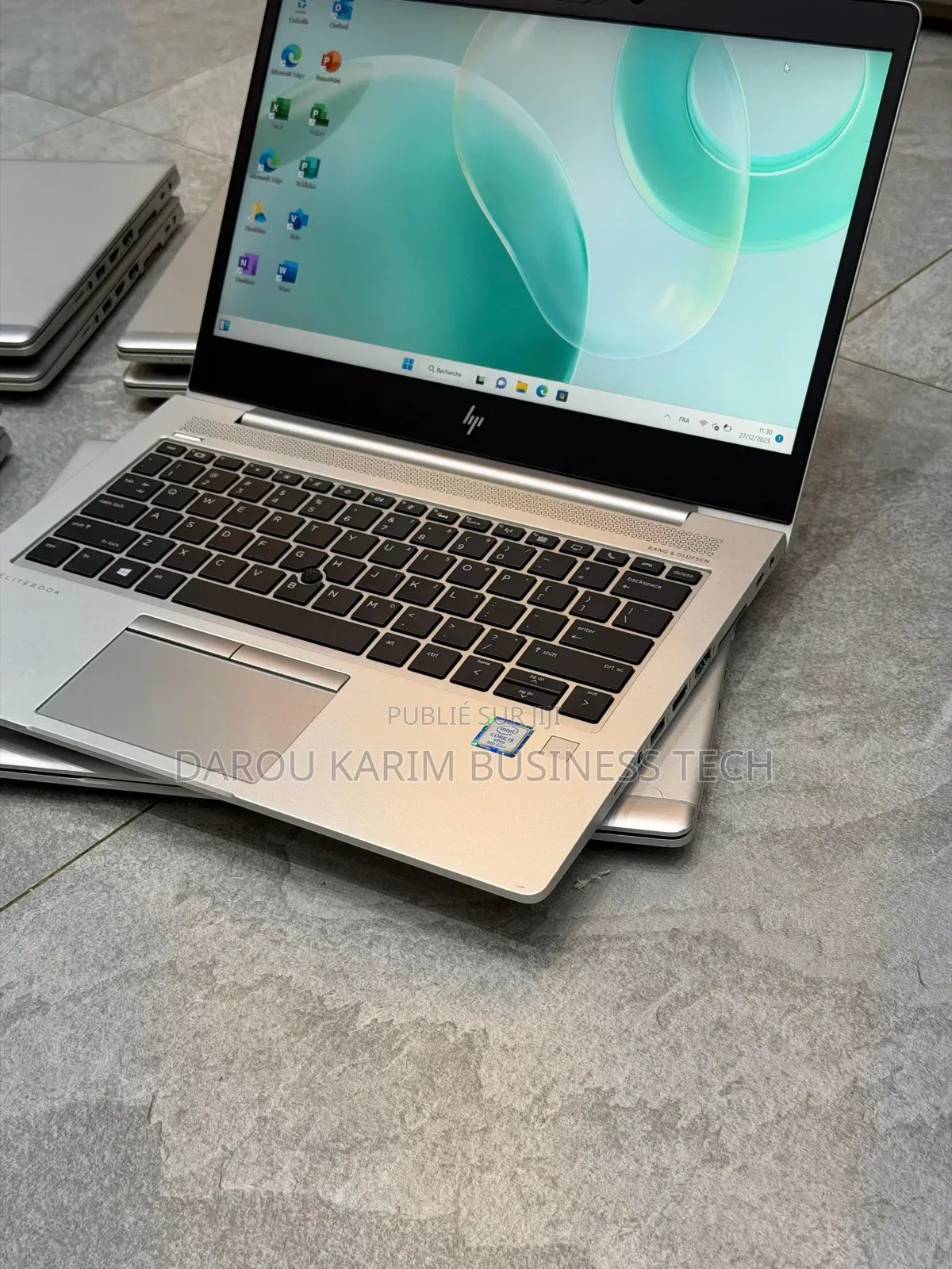 New Ordinateur Portable HP EliteBook 830 G5 8GB Intel Core I5 SSD 256GB