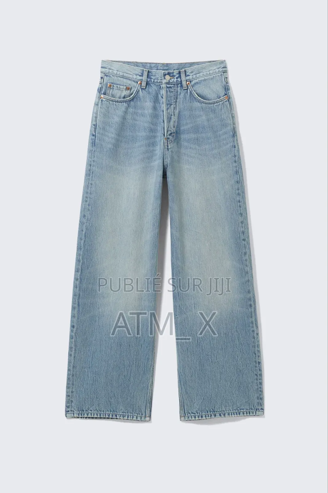 Pantalon Jean Baggy Maninfinity Bleu