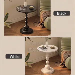 Table d'Appoint Ronde Martini, en Fer Forg