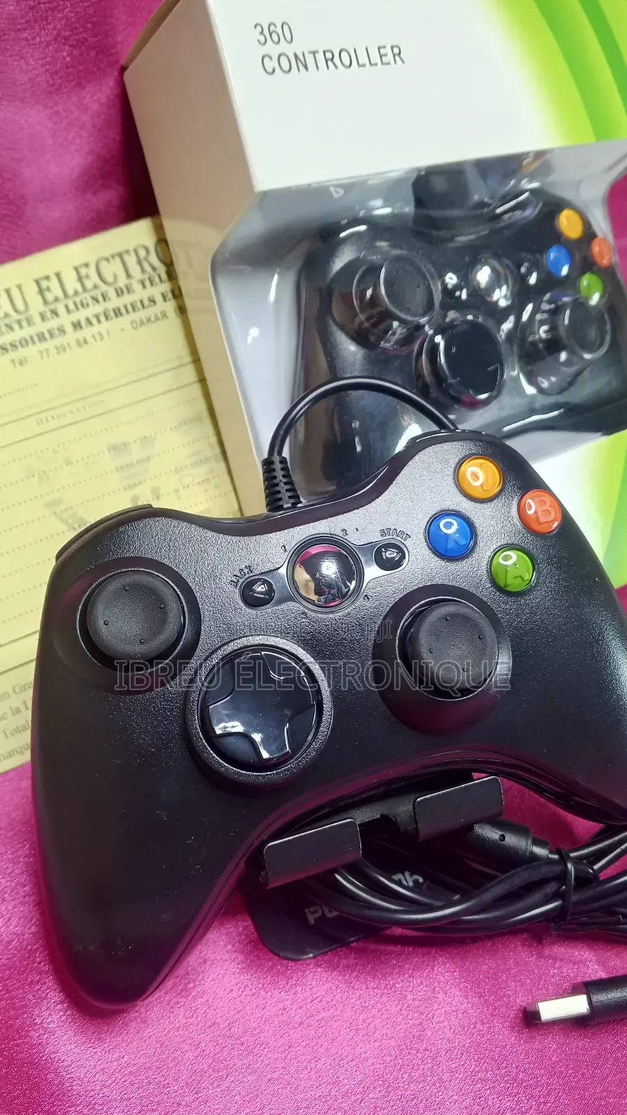 Manette Filaire Pour Ordinateur Sans Réglage