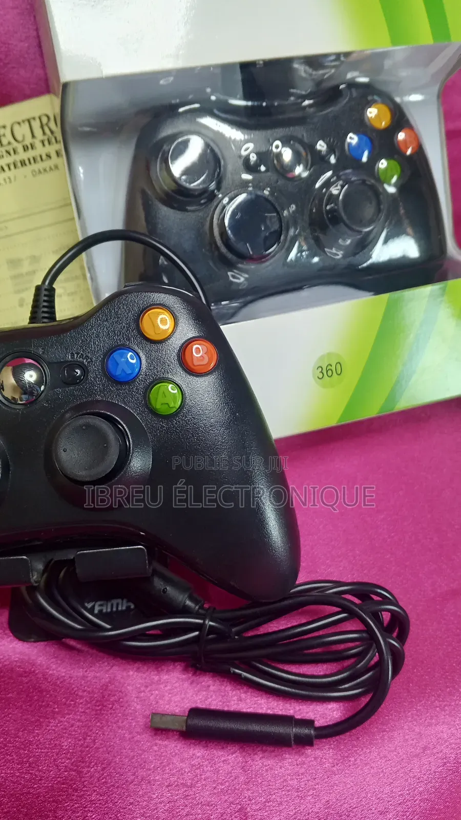 Manette Filaire Pour Ordinateur Sans Réglage