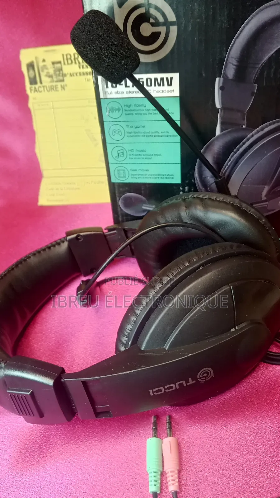 Casque Gaming Tucci TCL L750mv – Plongez Au Cœur De L’Action !
