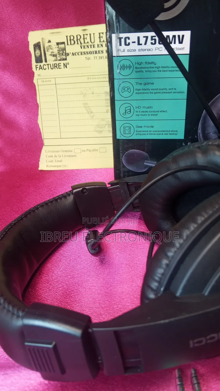 Casque Gaming Tucci TCL L750mv – Plongez Au Cœur De L’Action !