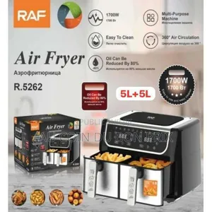 Air Fryer Avec 2 Tiroirs De 5 L