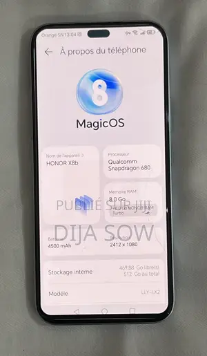 Honor X8b 512 GB Blue