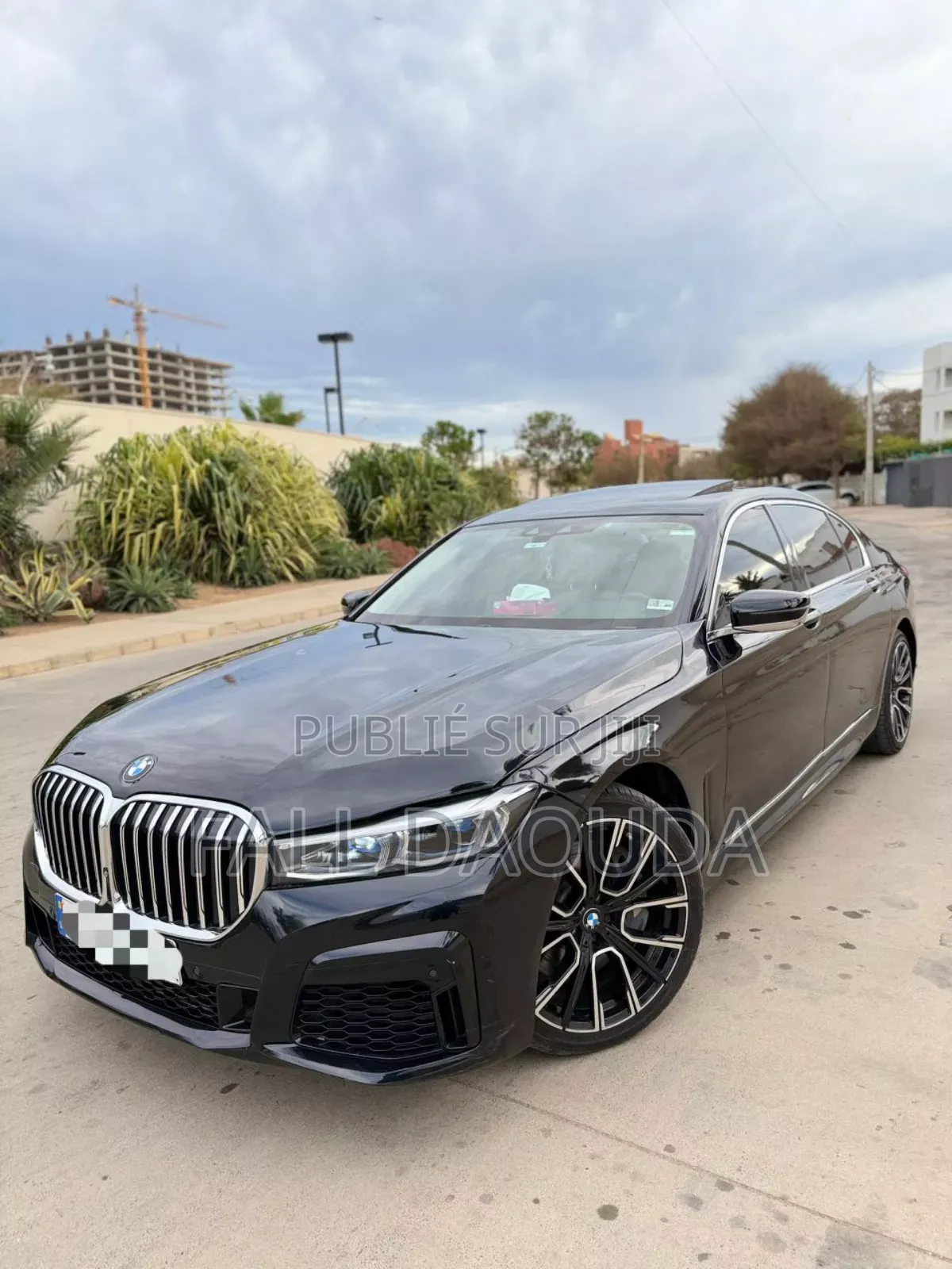 BMW 740 2017 Black
