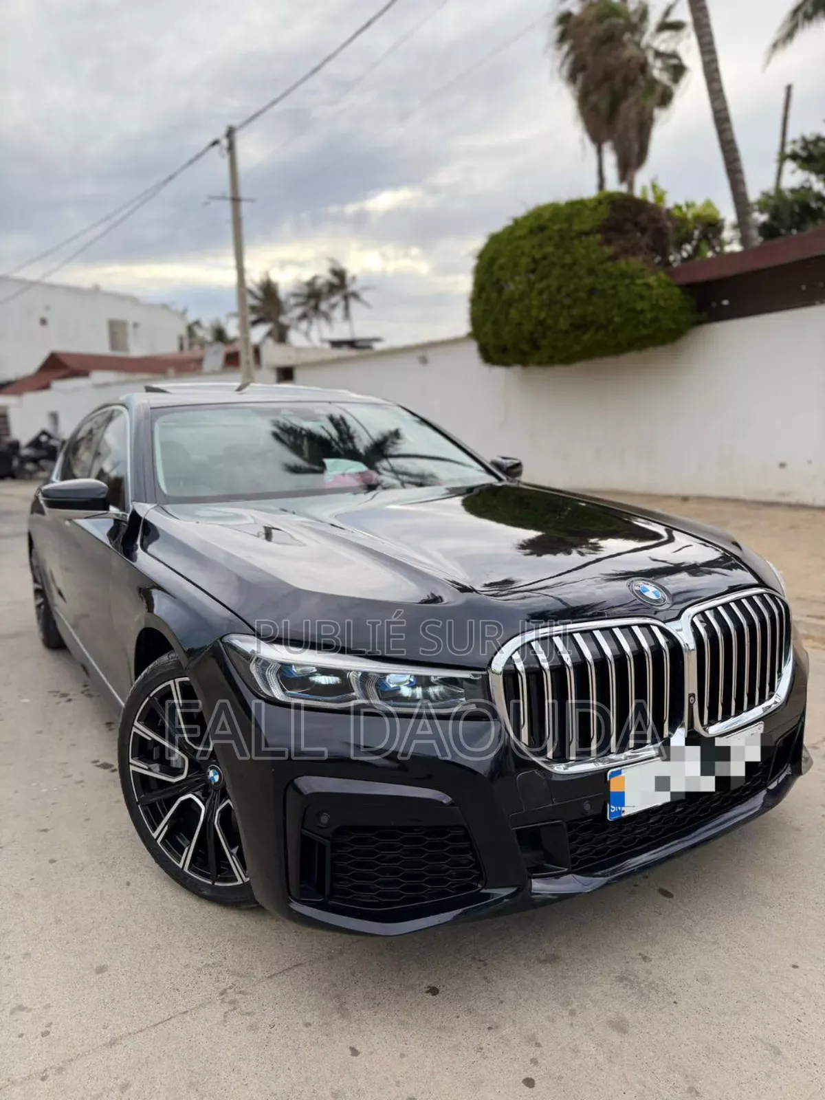 BMW 740 2017 Black