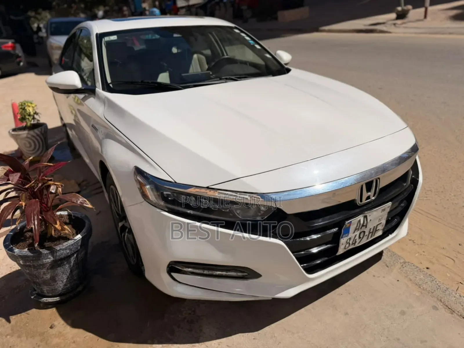 Honda Accord 2018 Blanc