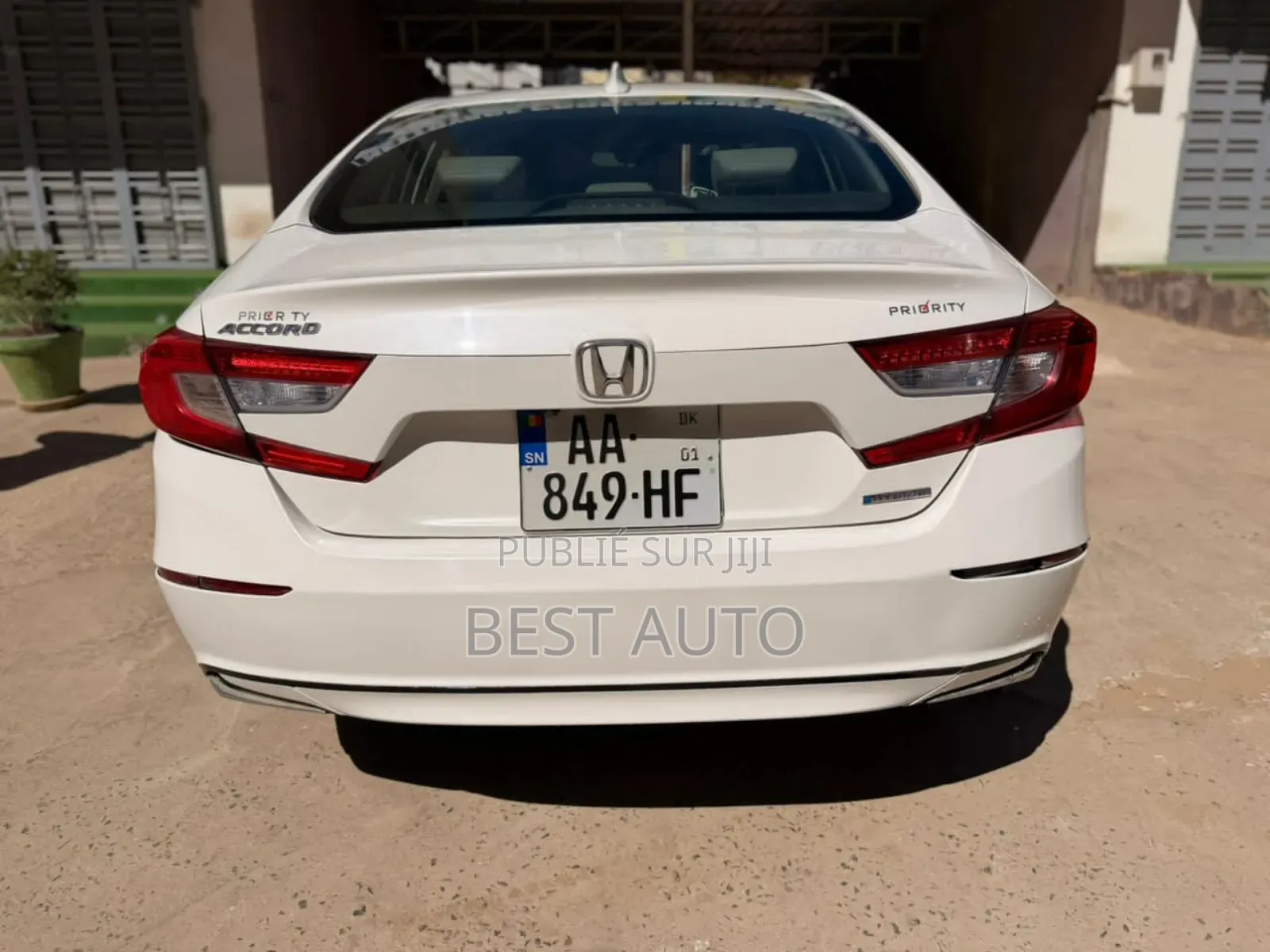 Honda Accord 2018 Blanc