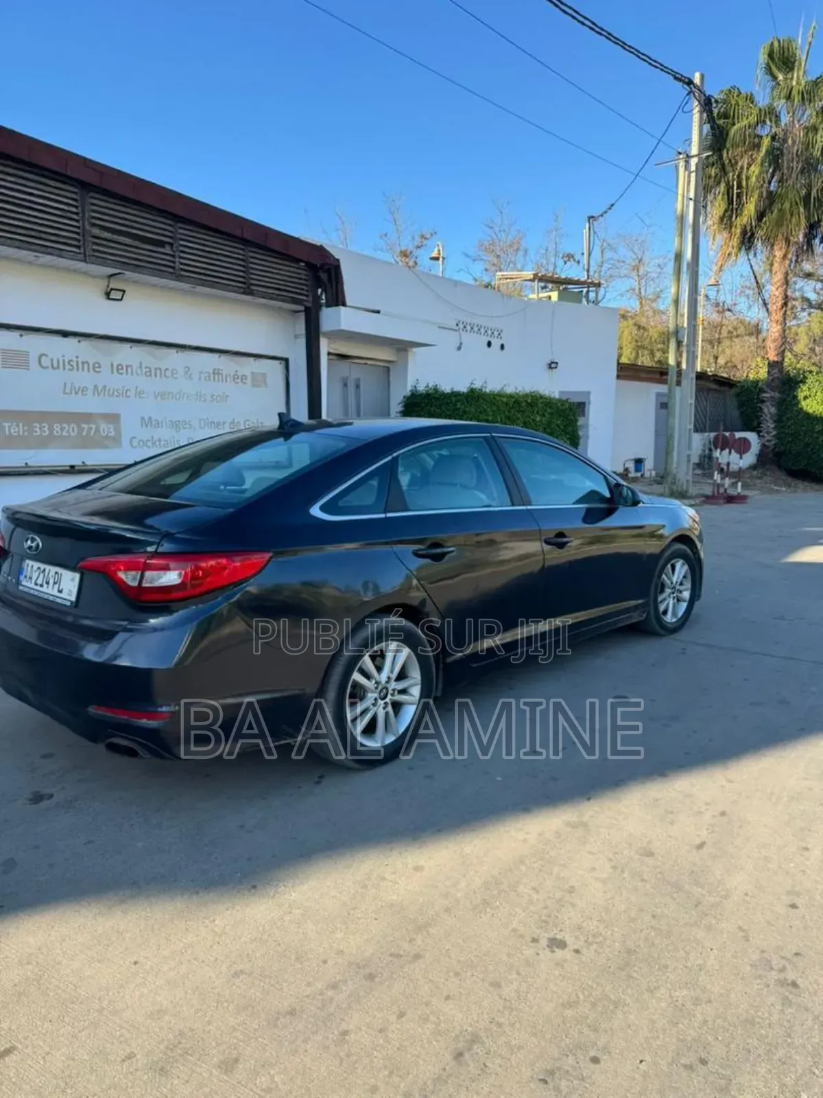 Hyundai Sonata Limited 2.0T 4dr Sedan (2.0L 4cyl Turbo 6A) 2015 Black