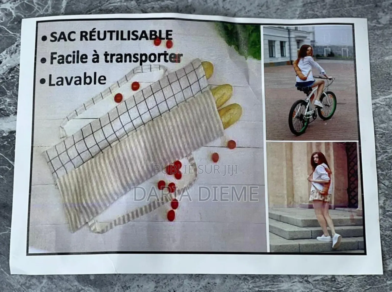 Garde Pain , Panier Marché, Garde Pain