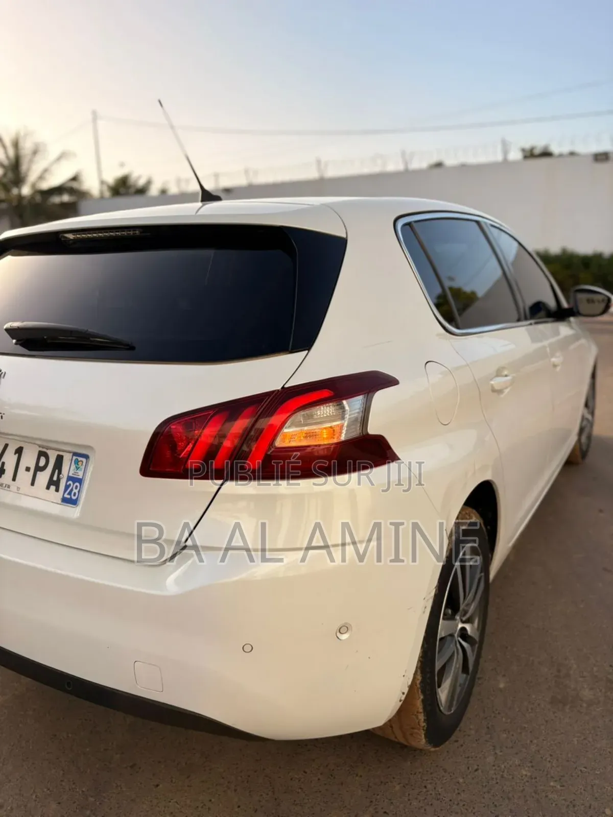 Peugeot 308 2017 Blanc