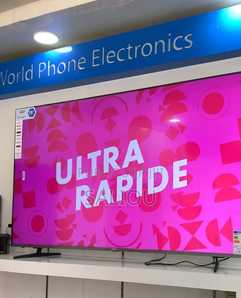 Téléviseur Smart Tv 65 Pouces