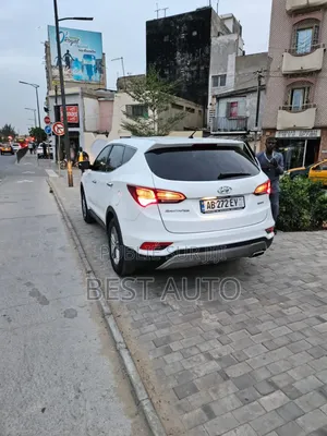 Hyundai Santa Fe 2018 Blanc