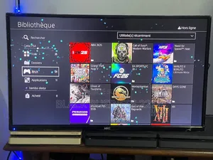 Ps4 Slim Flashé 1.000 Gigas Avec Une Manette Et +24 Jeux