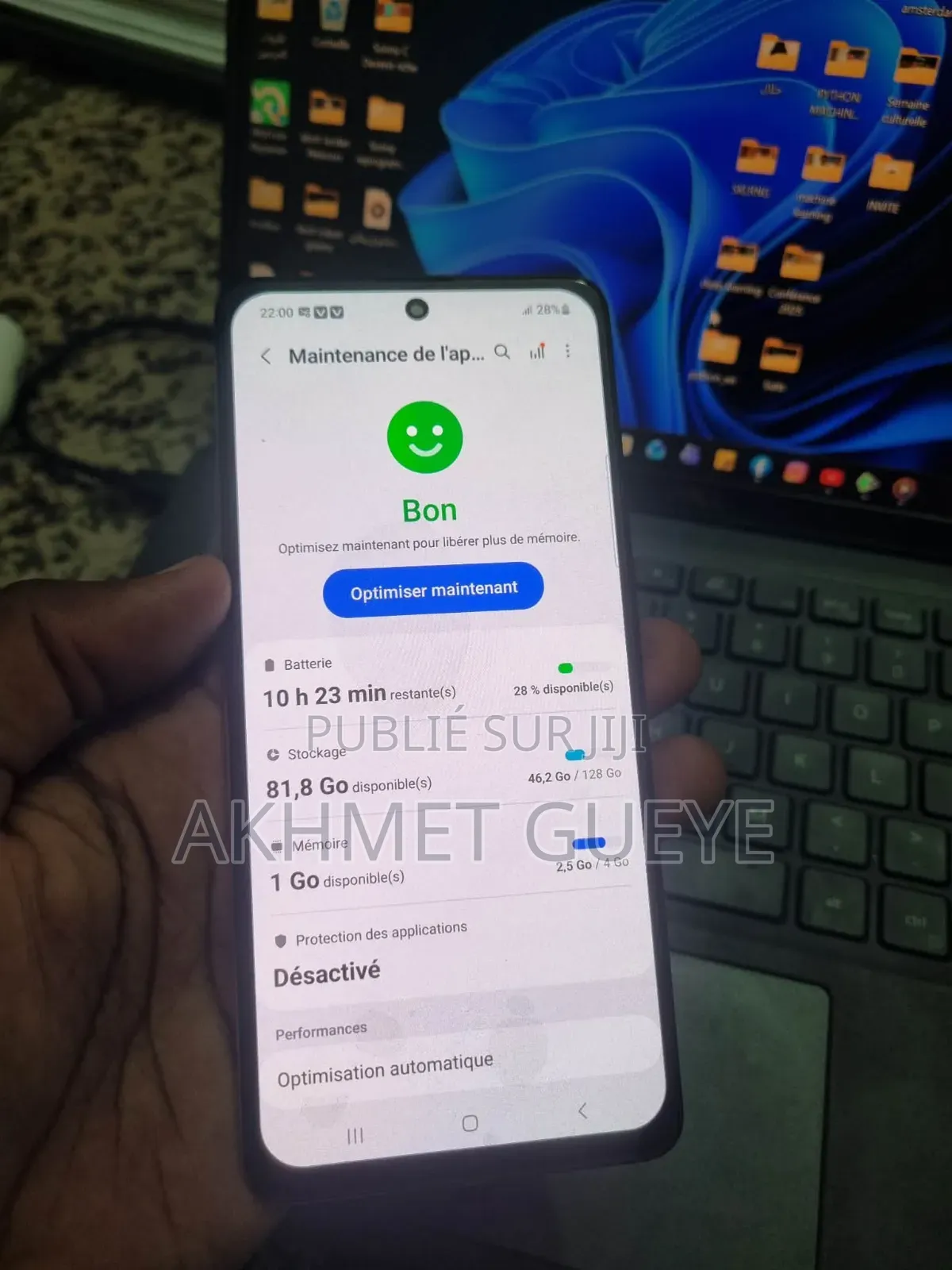 Samsung Galaxy A51 128 GB Blanc